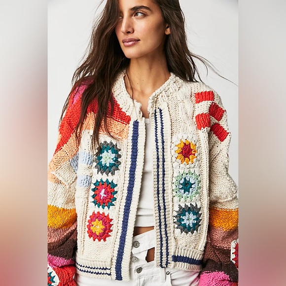 Free People Clear Skies Cardigan - Picture 1 of 4